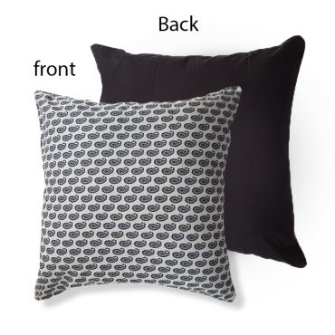 Black kashmir Cushion