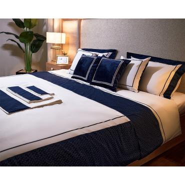 Navy Leaves Full bed set offer