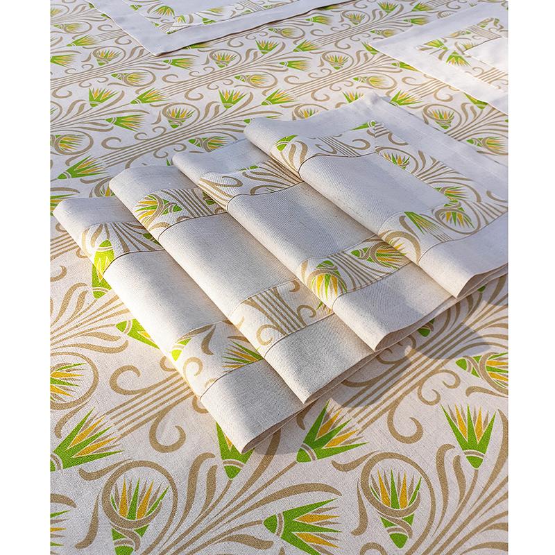 Yellow Linen Placemats