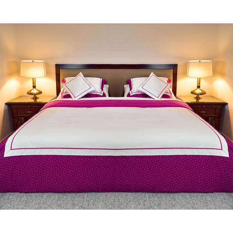 Pink Stars Duvet Cover