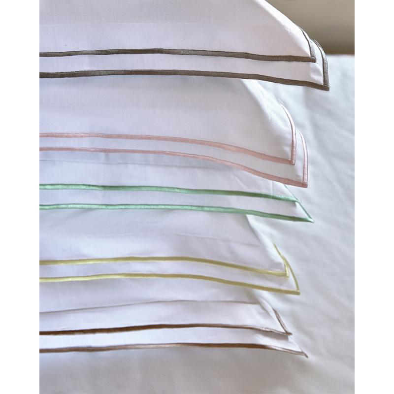 Double Oxford Embroidered 2 Pillow cases