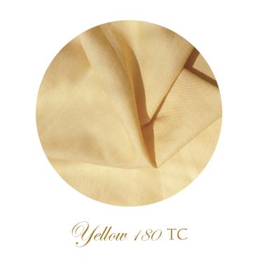 Yellow Fitted Sheet 100% Cotton-180 TC 