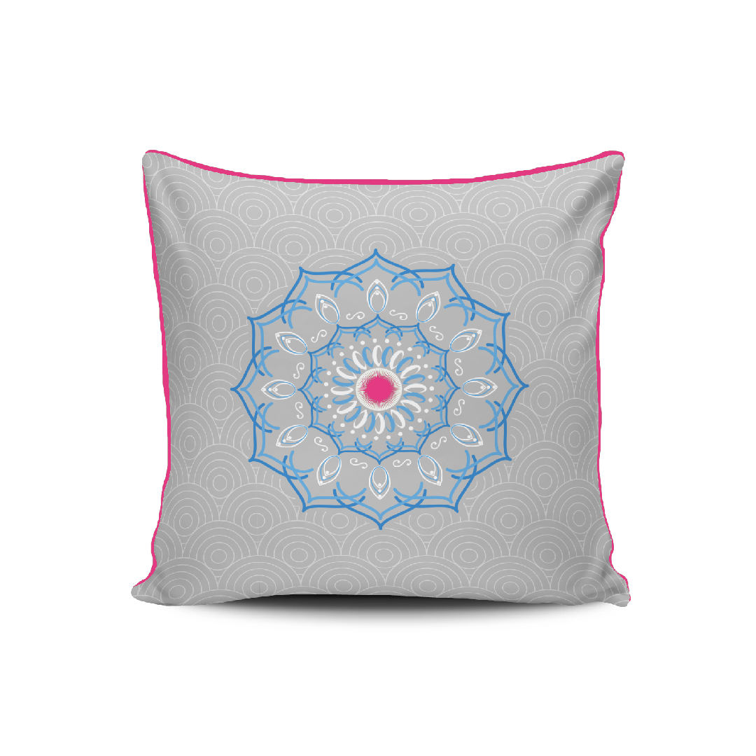 Colored Mandala Cushion