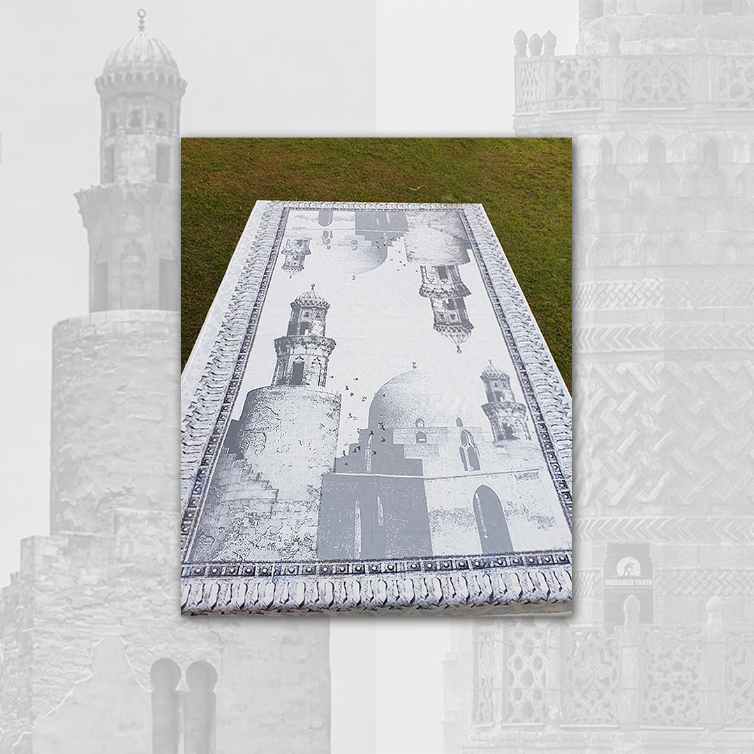 Ibn Toulon Mosque Design Tablecloth