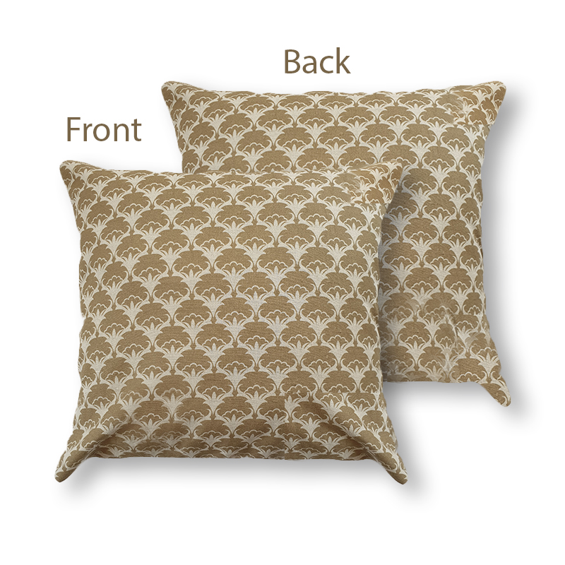 Brown  Linen Cushion