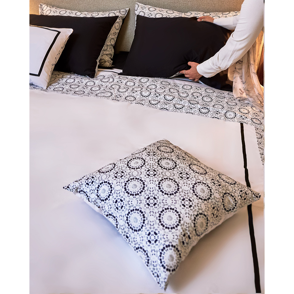 Black Islamic Mandala Full bed set 