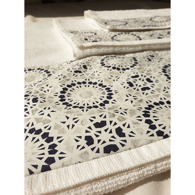 Black Islamic Mandala Full bed set 