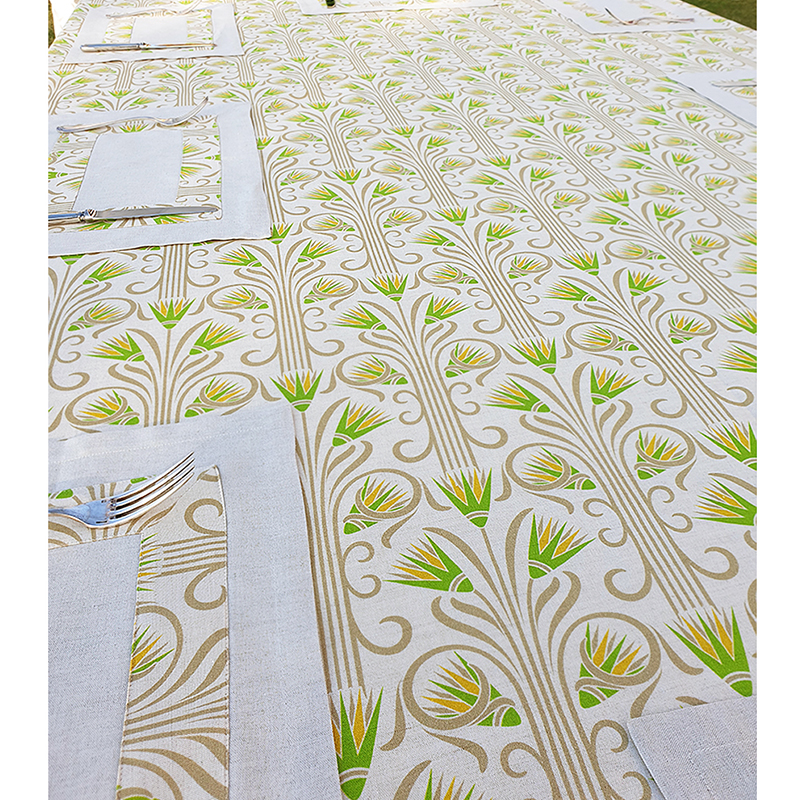 Yellow Linen Placemats