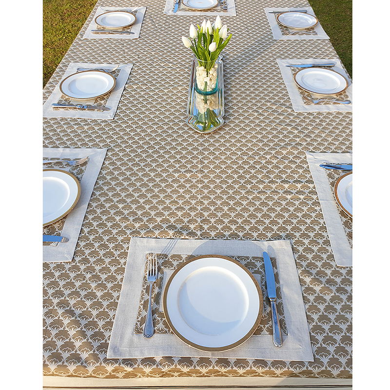 Beige Linen Placemats