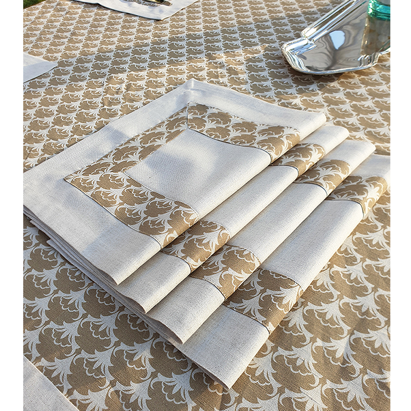 Beige Linen Placemats