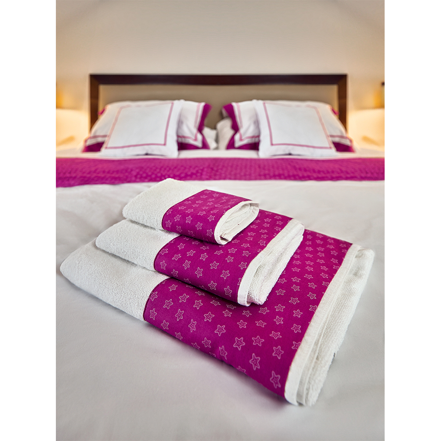 Pink Stars Full Bed set