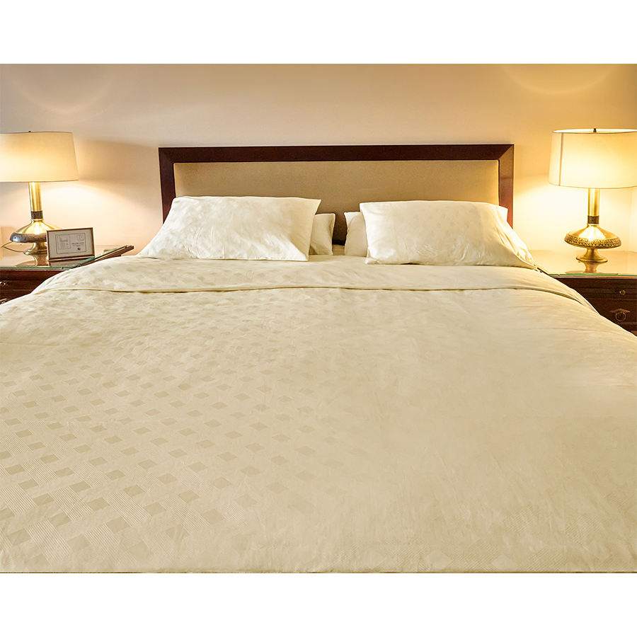 Jacquard Duvet Cover (white or Off White )