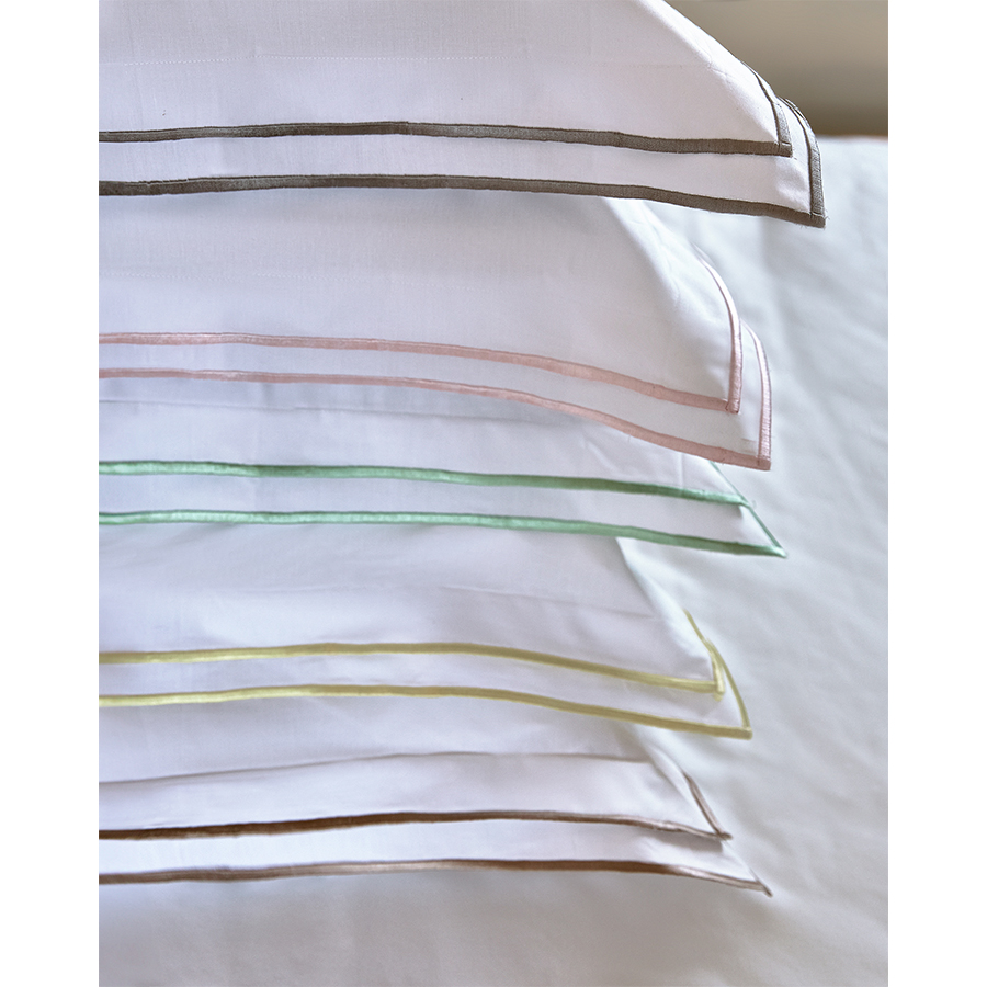 Double Oxford Embroidered 2 Pillow cases 