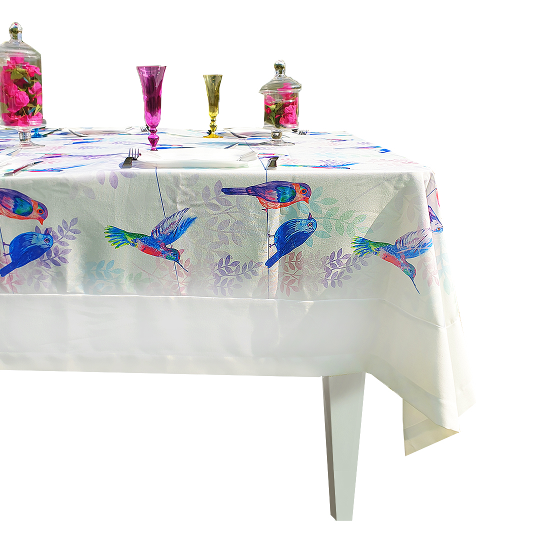  Birds Table Cloth 180 x 300 cm