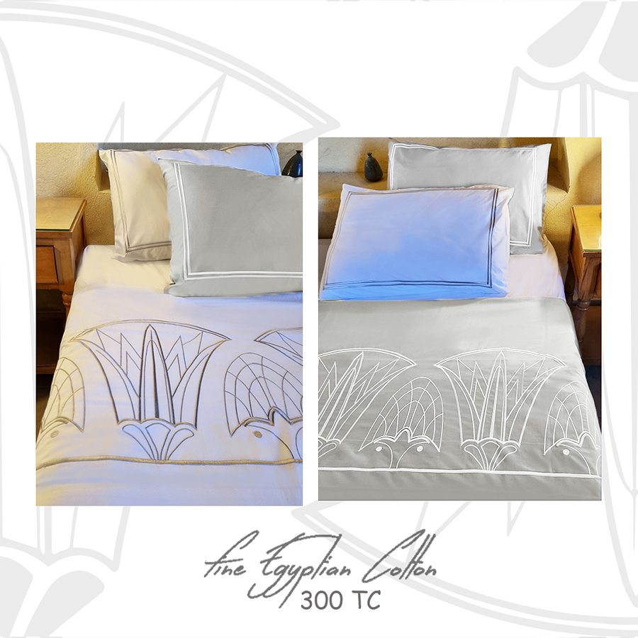 Embroidered Pharaonic Bed sheet