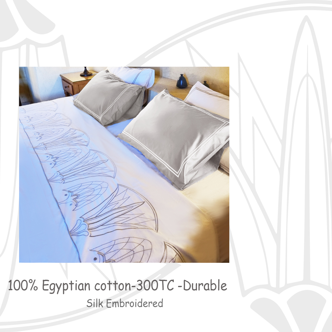 Embroidered Pharaonic Bed sheet