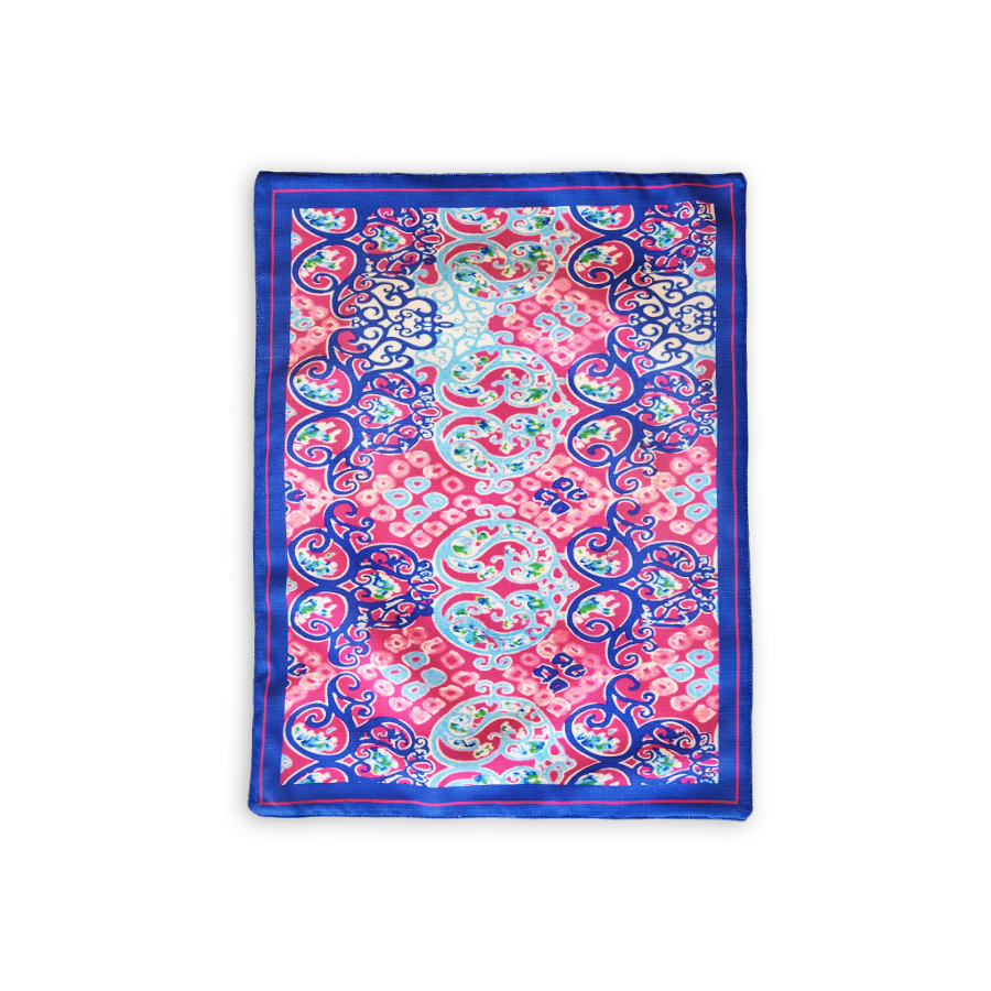 Blue pink Placemat